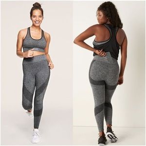 PINK Victoria’s Secret Seamless Grey Leggings, Size L